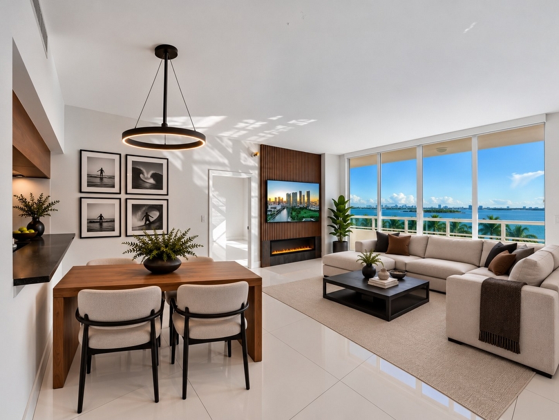 Private Listing: 1800 N Bayshore Dr #505, Miami, FL 33132 | 1800 Club 2 Bedroom Bay View Condo - Miami luxury real estate