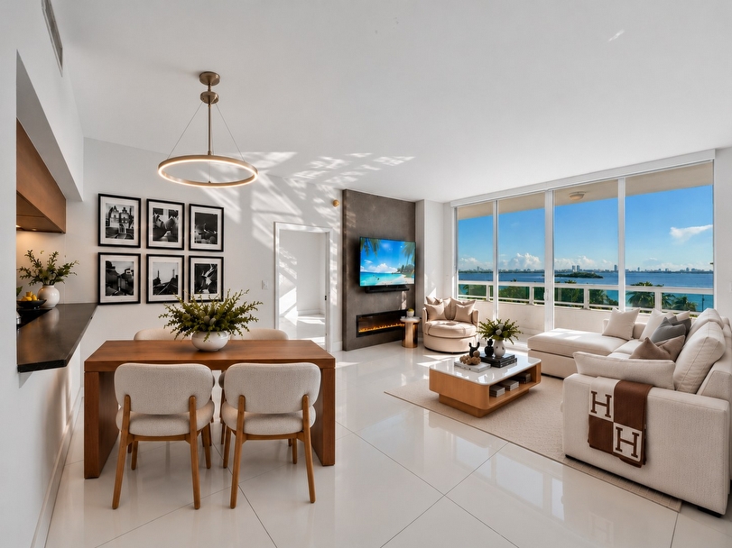 Private Listing: 1800 N Bayshore Dr #505, Miami, FL 33132 | 1800 Club 2 Bedroom Bay View Condo - Miami luxury real estate