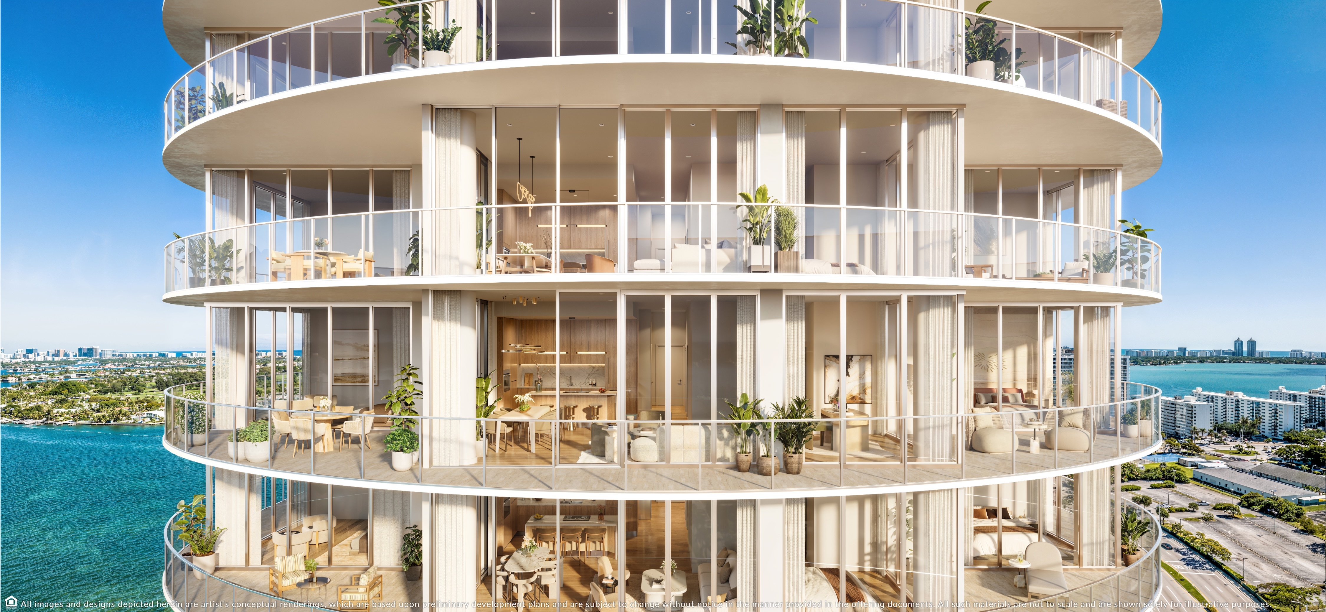 Continuum Club & Residences North Bay Village - Luxury Condo Interior