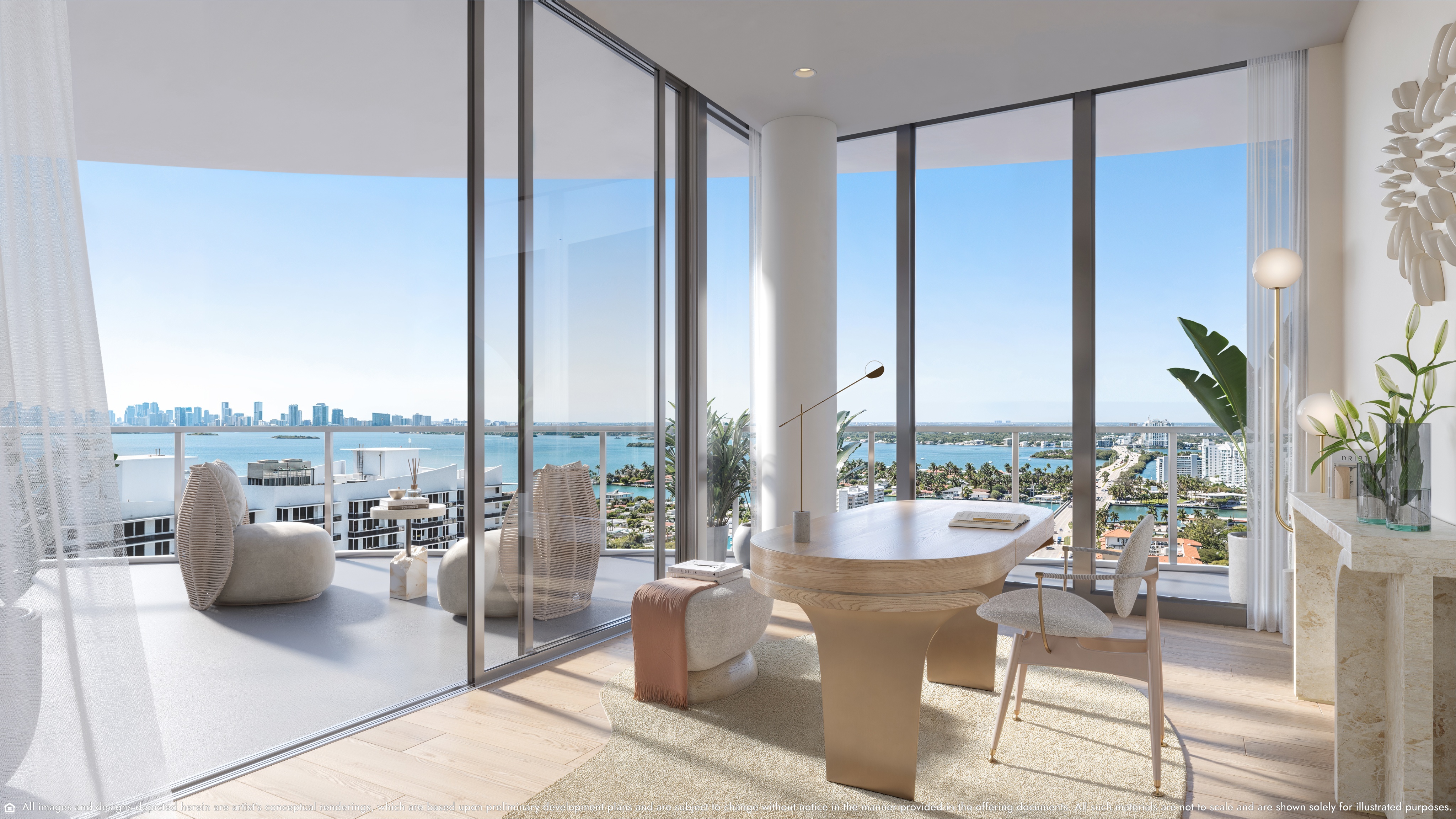 Continuum Club & Residences North Bay Village - Luxury Condo Interior