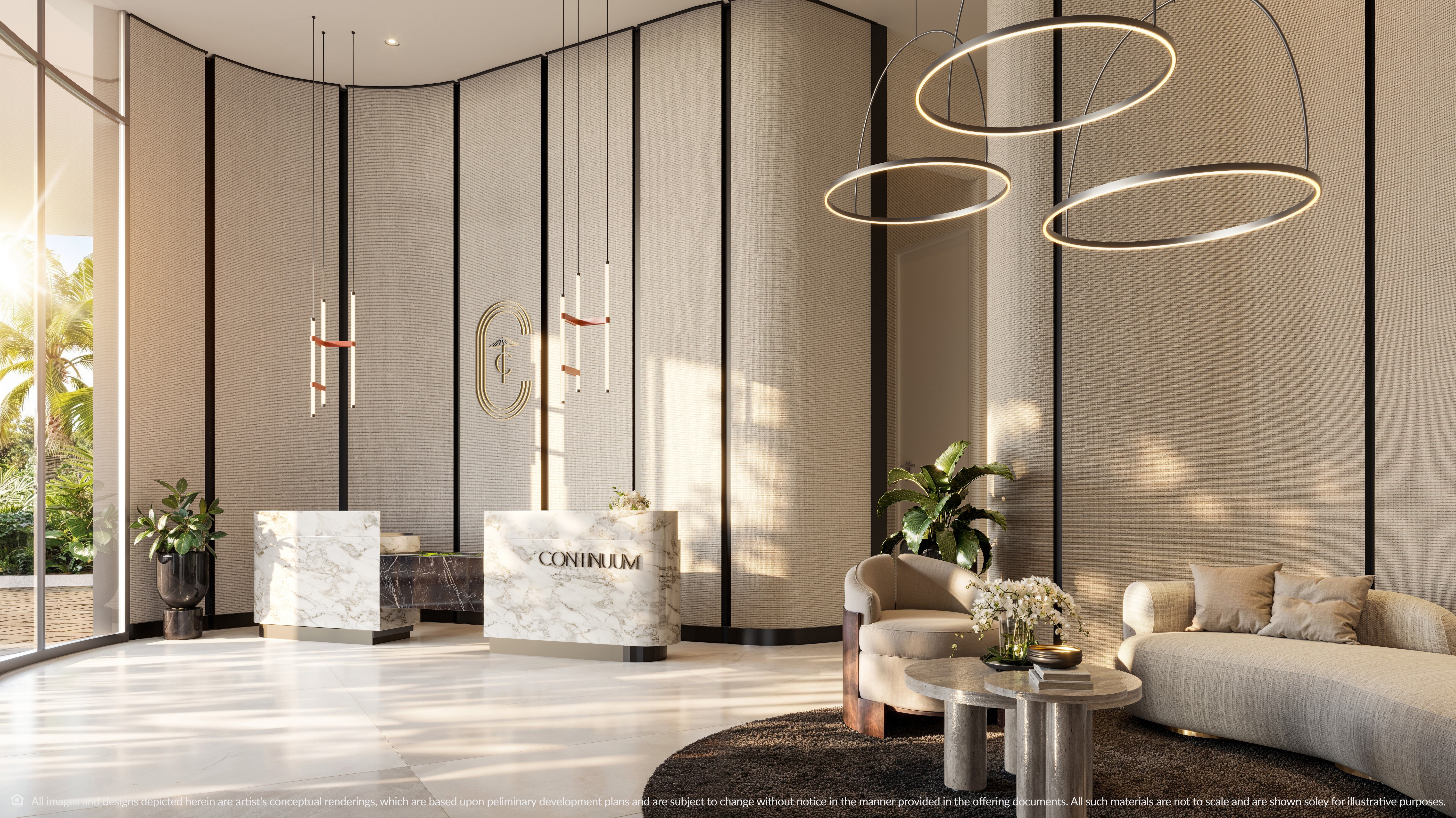 Continuum Club & Residences North Bay Village - Luxury Condo Interior