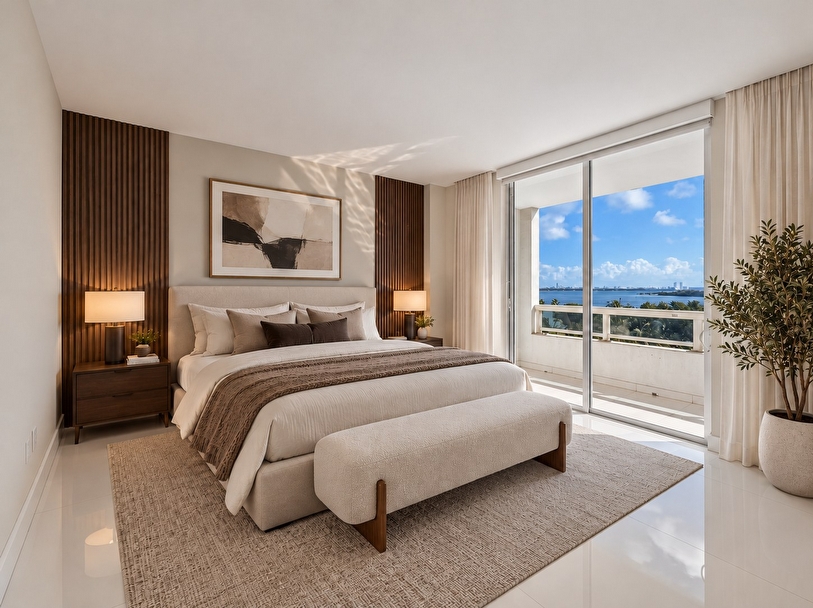 Private Listing: 1800 N Bayshore Dr #505, Miami, FL 33132 | 1800 Club 2 Bedroom Bay View Condo - Miami luxury real estate