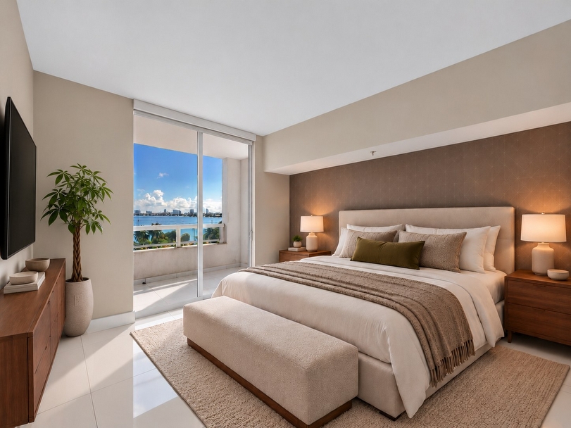 Private Listing: 1800 N Bayshore Dr #505, Miami, FL 33132 | 1800 Club 2 Bedroom Bay View Condo - Miami luxury real estate