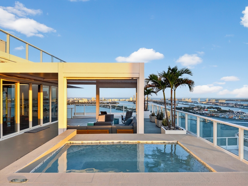 Exclusive Miami Trophy Penthouse Residence Tour THURSDAY 2-19-2026, 11 AM - 1 PM - Miami luxury real estate exterior view