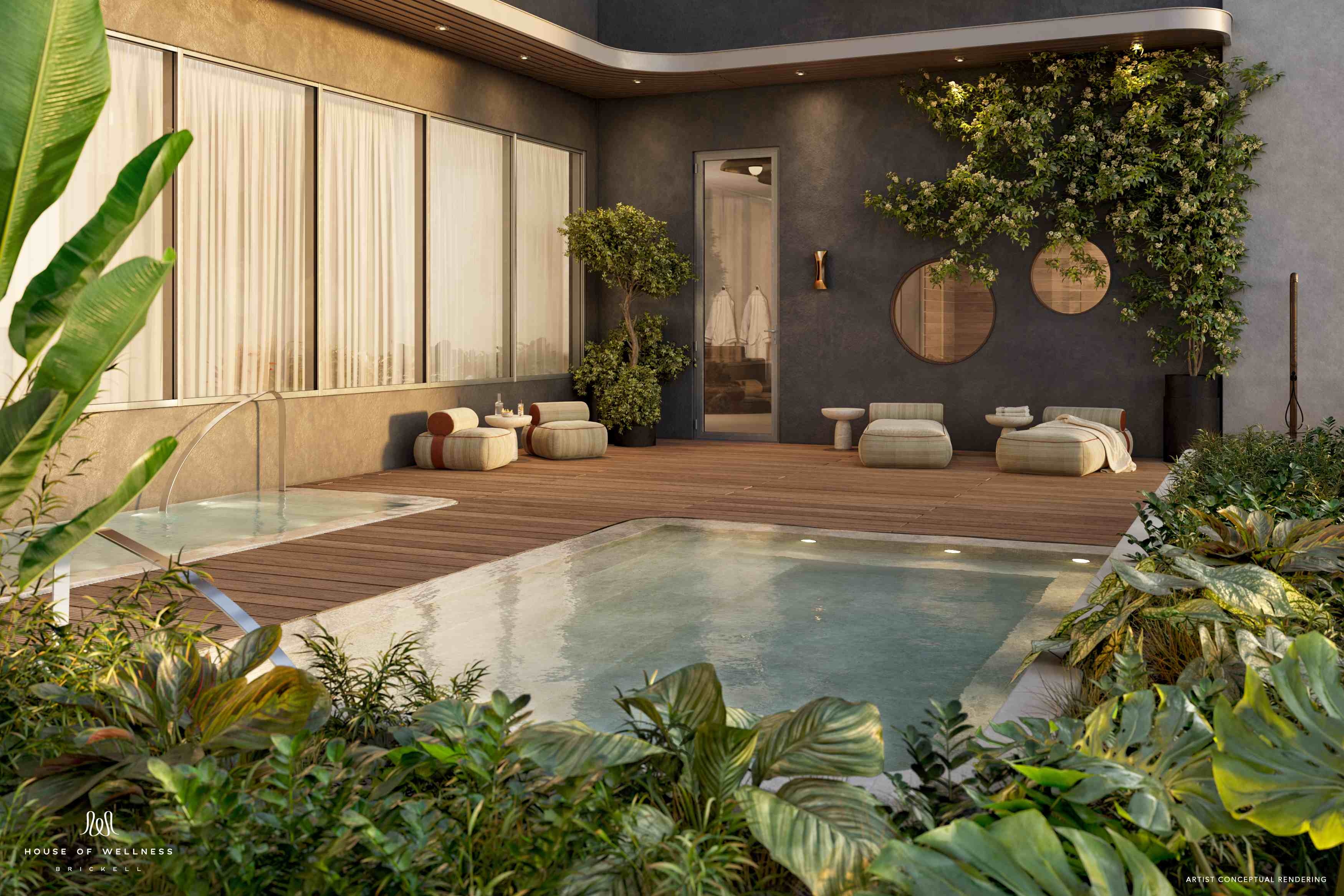 House Of Wellness Brickell - Luxury Condo Interior