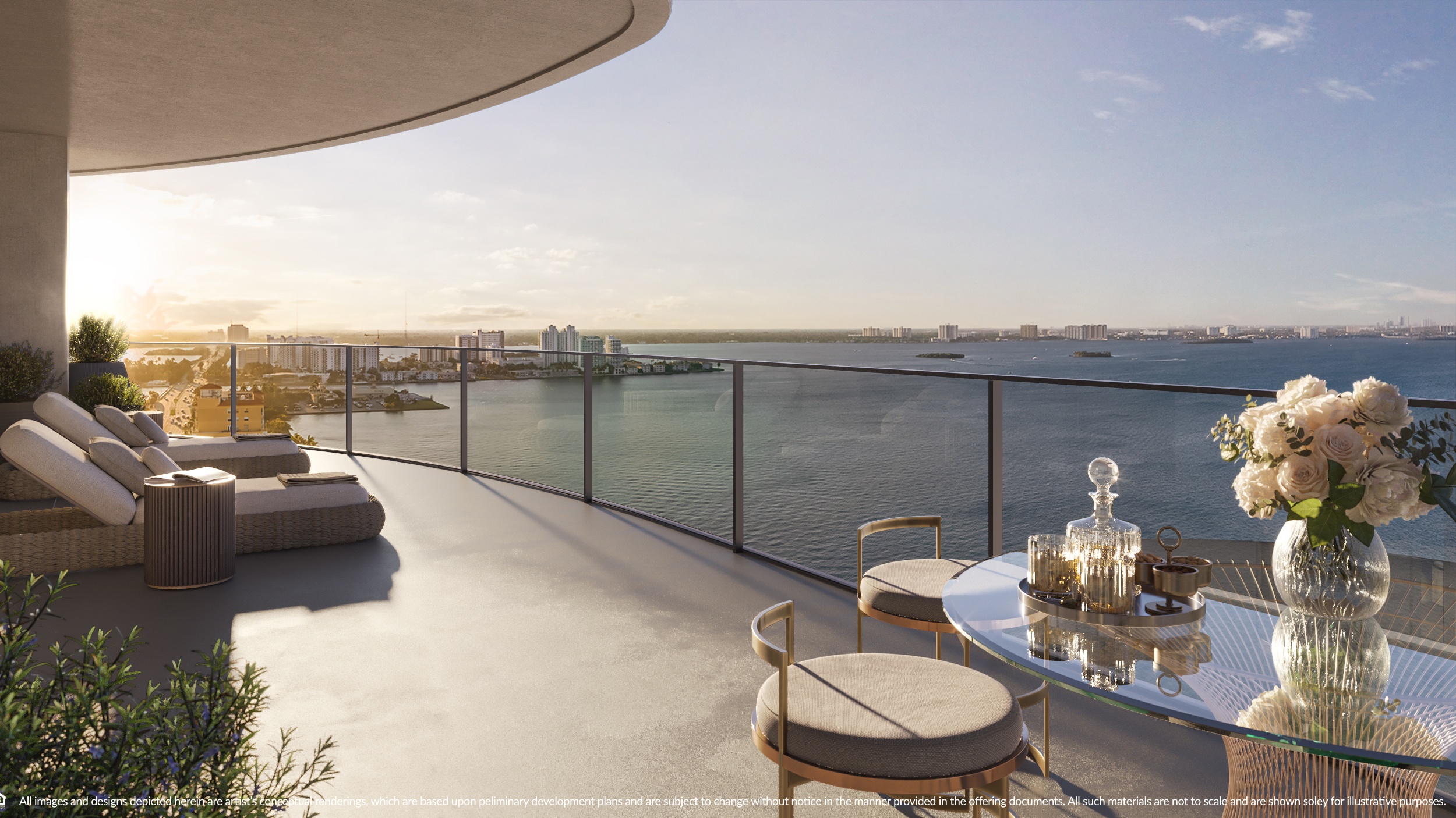 Continuum Club & Residences North Bay Village - Luxury Condo Interior