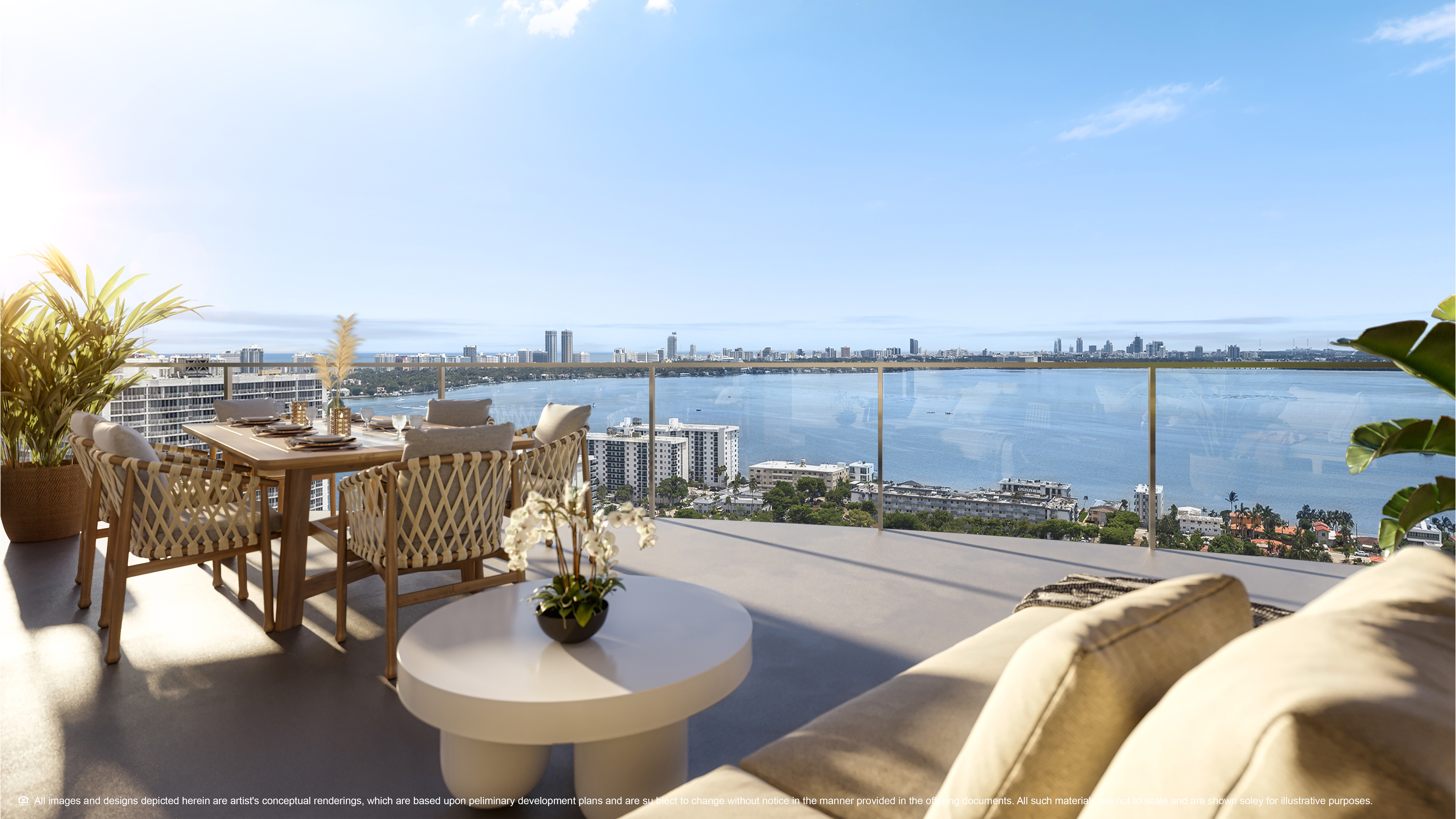 Continuum Club & Residences North Bay Village - Luxury Condo Interior