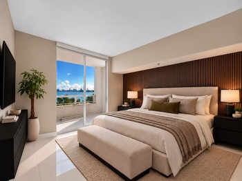 Private Listing: 1800 N Bayshore Dr #505, Miami, FL 33132 | 1800 Club 2 Bedroom Bay View Condo thumbnail